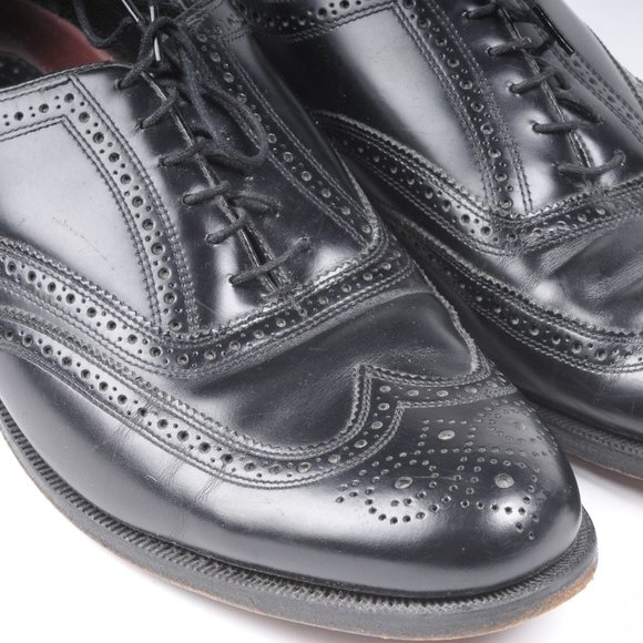 Mens Florsheim Lexington Wing Tip  Oxford Shoe Size 9 1/2 EEE {EX+} - Picture 8 of 8